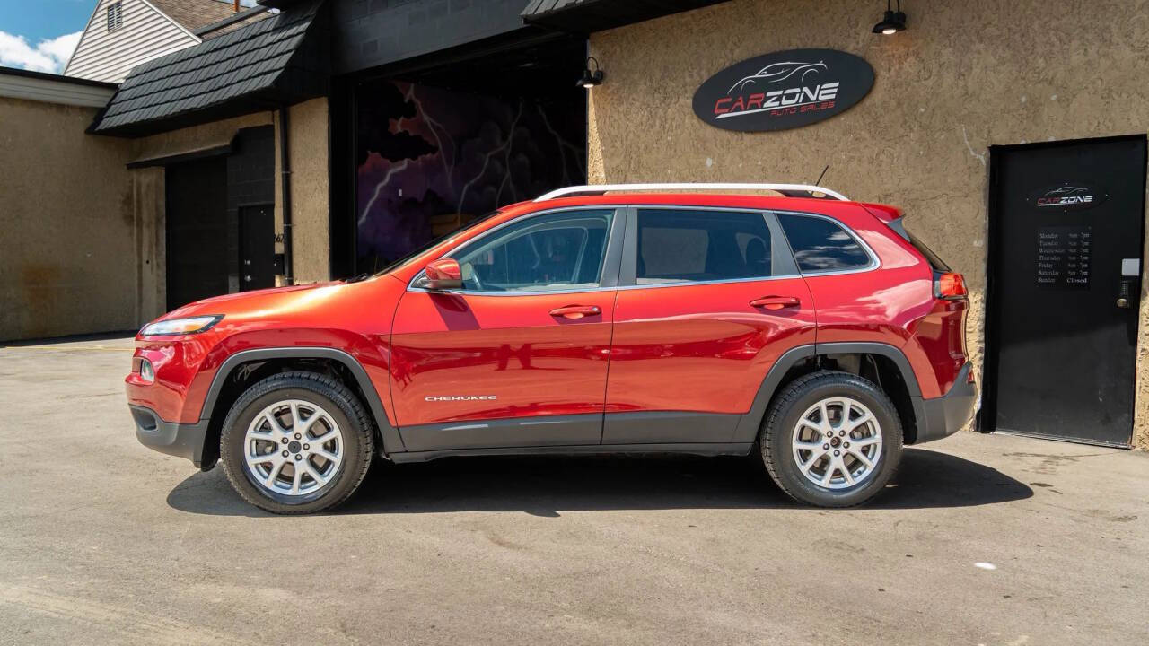 Red 2014 Jeep Cherokee Latitude 4x4 Latitude 4dr SUV 2