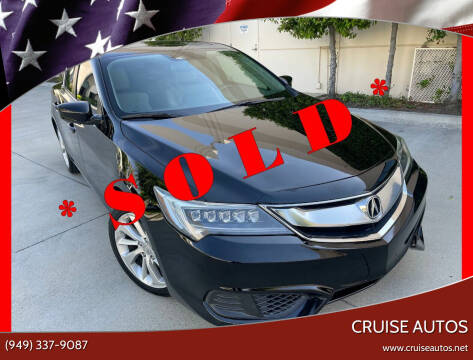 2017 Acura ILX for sale at Cruise Autos in Corona CA