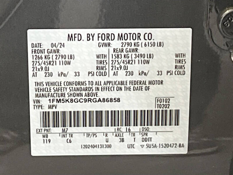 2024 Ford Explorer ST