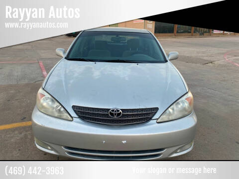 2003 Toyota Camry for sale at Rayyan Autos in Dallas TX