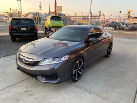 2016 Honda Accord for sale at CHAMPION MOTORZ in Fresno CA