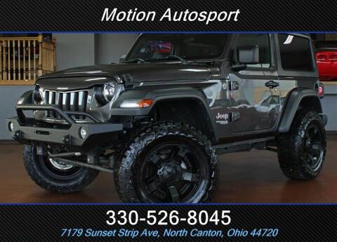 2020 Jeep Wrangler for sale at Motion Auto Sport in North Canton OH
