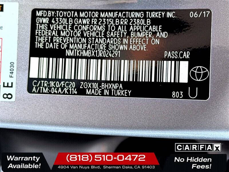 2018 Toyota C-HR XLE
