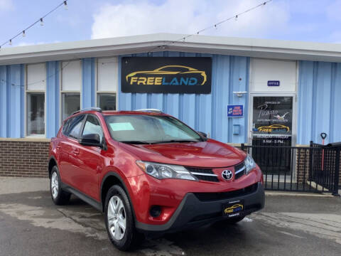 2013 Toyota RAV4 for sale at Freeland LLC in Waukesha WI