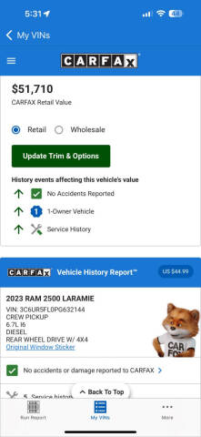 2023 RAM 2500 Laramie