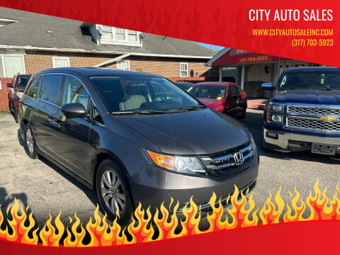 2015 Honda Odyssey for sale at City Auto Sales in Indianapolis IN