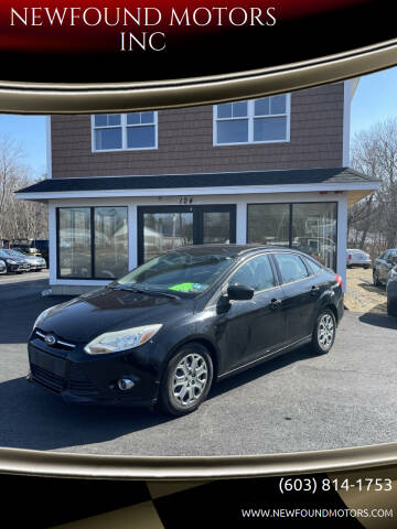 2012 Ford Focus for sale at NEWFOUND MOTORS INC in Seabrook NH