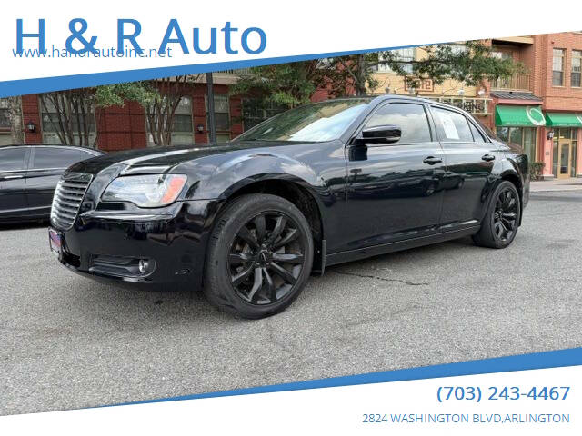 Black 2014 Chrysler 300 Sedan Rear-Wheel Drive 8-Speed Automatic
