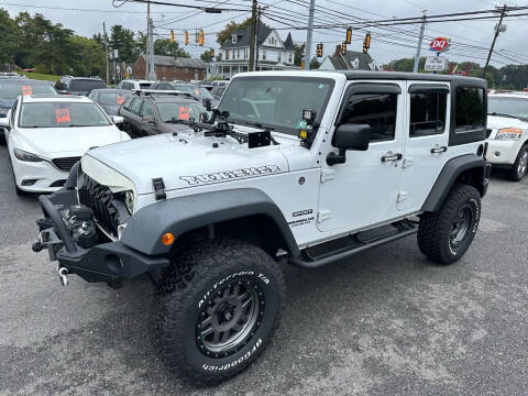2016 Jeep Wrangler Unlimited for sale at Masic Motors, Inc. in Harrisburg PA