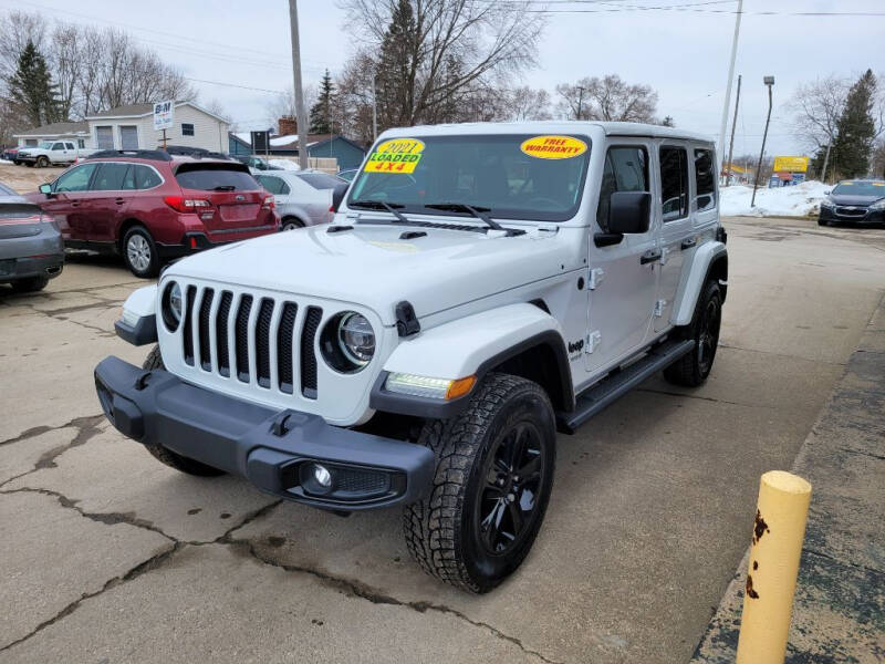 2021 Jeep Wrangler Unlimited for sale at Clare Auto Sales, Inc. in Clare MI