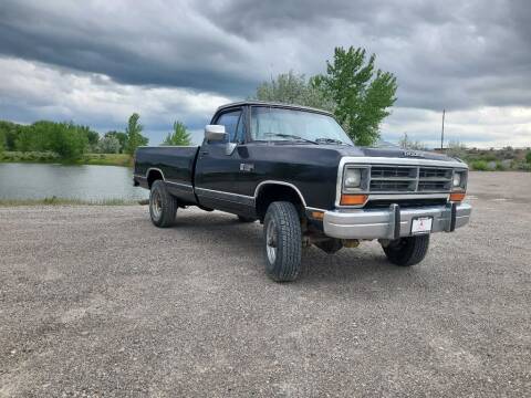 1989 Dodge RAM 250 for sale at Arrowhead Auto in Riverton WY