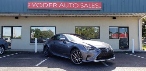 2016 Lexus RC 300 for sale at PAUL YODER AUTO SALES INC in Sarasota FL