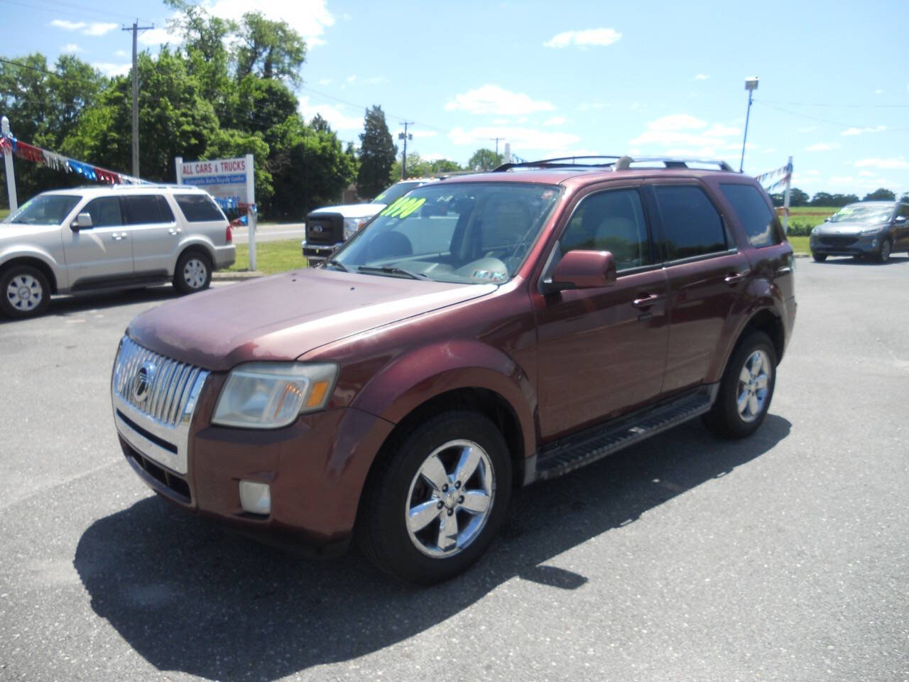 Red 2010 Mercury Mariner Premier V6 AWD Premier V6 4dr SUV 2