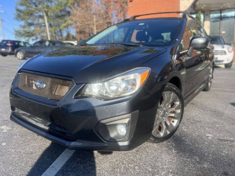 2012 Subaru Impreza for sale at Atlanta Unique Auto Sales in Norcross GA