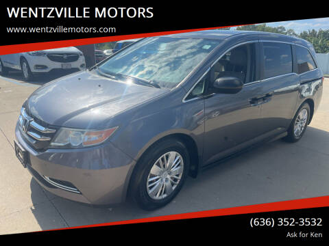2014 Honda Odyssey for sale at WENTZVILLE MOTORS in Wentzville MO