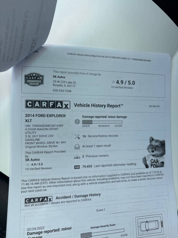 2014 Ford Explorer XLT