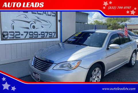 2012 Chrysler 200 for sale at AUTO LEADS in Pasadena TX