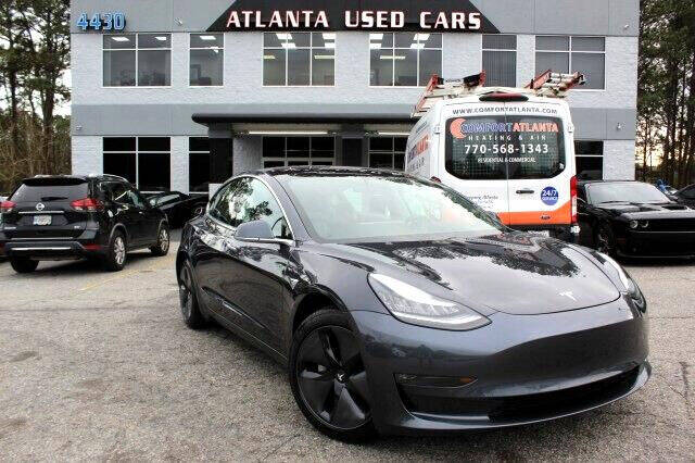 Used 2018 Tesla Model 3 AWD with VIN 5YJ3E1EB5JF089713 for sale in Marietta, GA