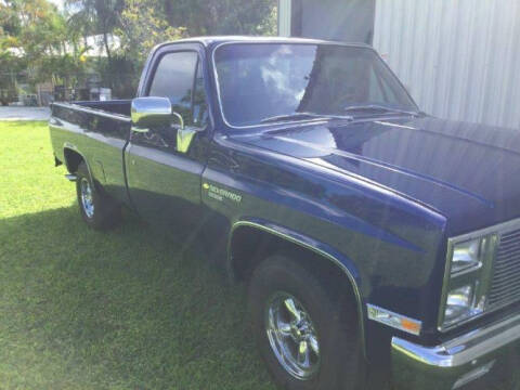 1982 Chevrolet Silverado 1500 SS Classic for sale at Classic Car Deals in Cadillac MI