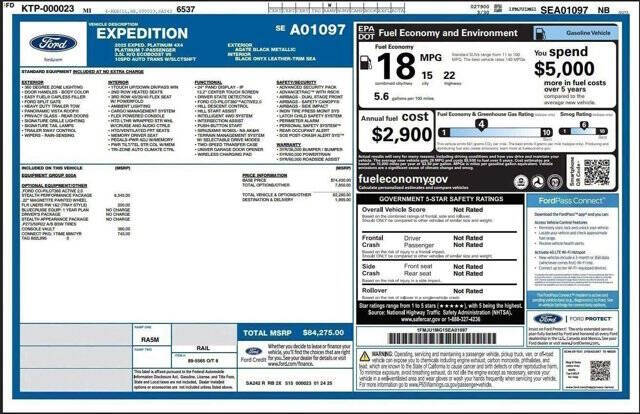 2025 Ford Expedition Platinum