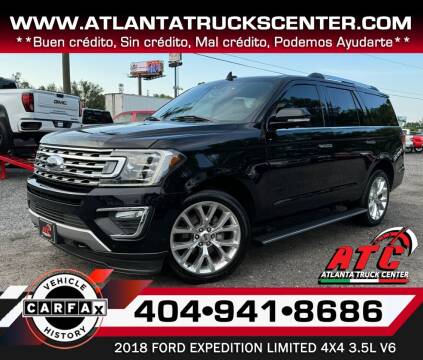 2018 Ford Expedition for sale at ATLANTA TRUCK CENTER LLC in Doraville GA