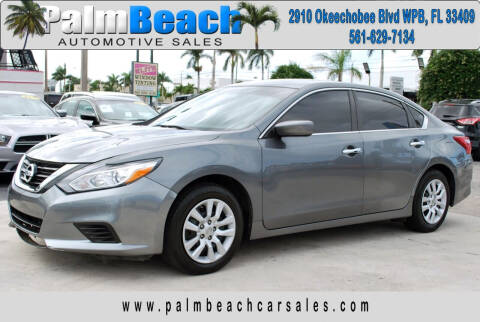 2016 Nissan Altima for sale at Palm Beach Automotive Sales in West Palm Beach FL