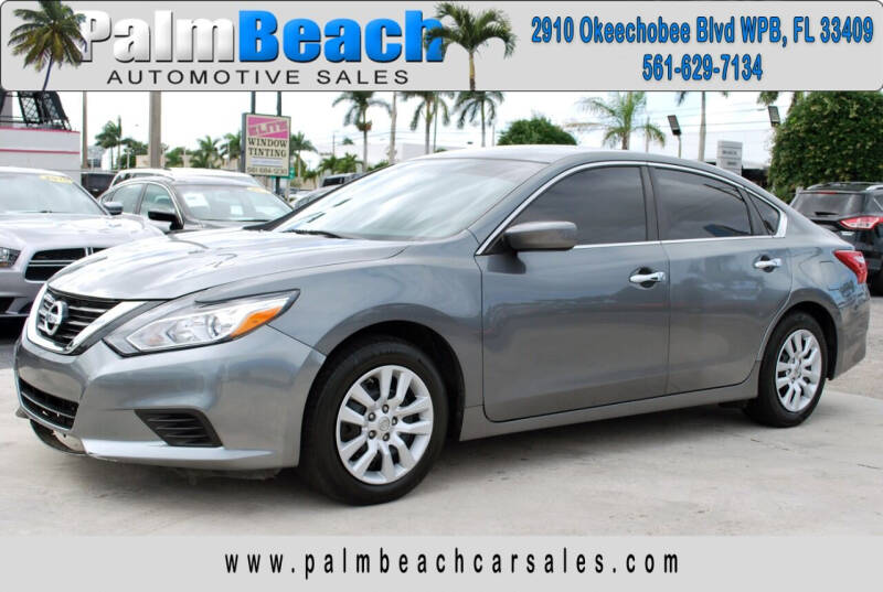 2016 Nissan Altima for sale at Palm Beach Automotive Sales in West Palm Beach FL