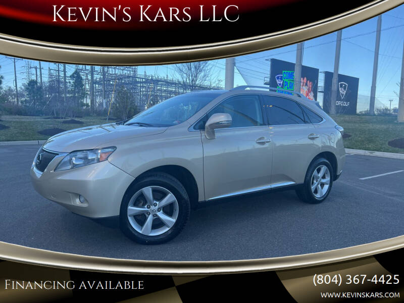 2010 Lexus RX 350 for sale at Kevin's Kars LLC in Richmond VA