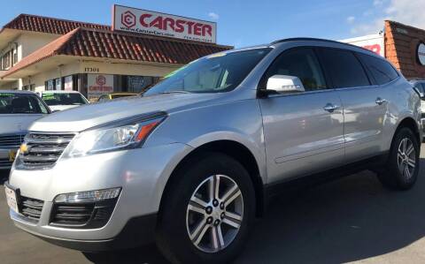 2015 Chevrolet Traverse for sale at CARSTER in Huntington Beach CA