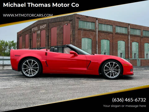 2013 Chevrolet Corvette for sale at Michael Thomas Motor Co in Saint Charles MO