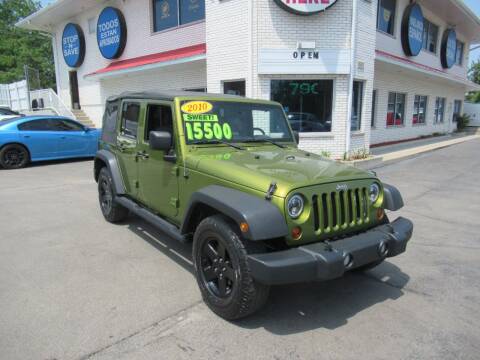 2010 Jeep Wrangler Unlimited for sale at Auto Land Inc in Crest Hill IL