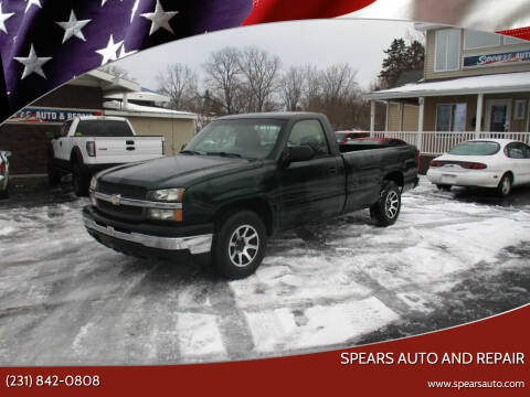 2003 Chevrolet Silverado 1500 for sale at Spears Auto and Repair in Cadillac MI