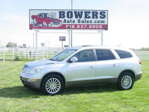 2012 Buick Enclave for sale at BOWERS AUTO SALES in Mounds OK