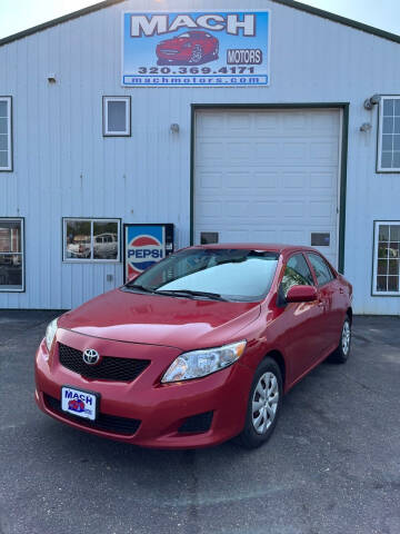 2010 Toyota Corolla for sale at MACH MOTORS in Pease MN