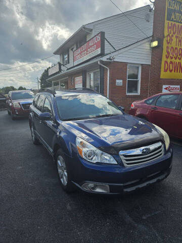 2011 Subaru Outback for sale at CLEAN CUT AUTOS in New Castle DE