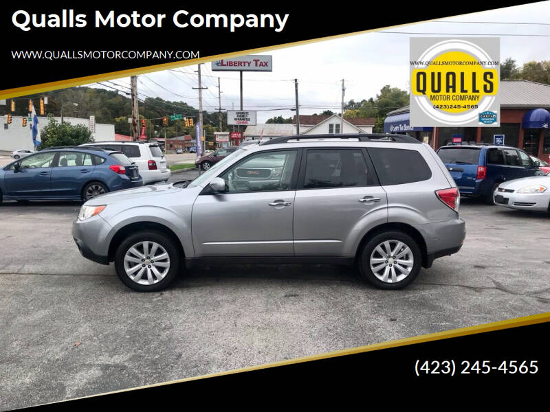 2011 Subaru Forester for sale at Qualls Motor Company in Kingsport TN