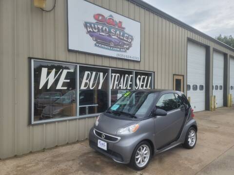 2015 Smart fortwo electric drive for sale at C&L Auto Sales in Vermillion SD