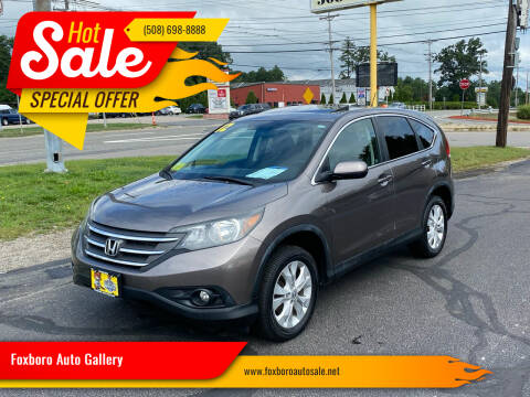 2012 Honda CR-V for sale at Foxboro Auto Gallery in Foxboro MA