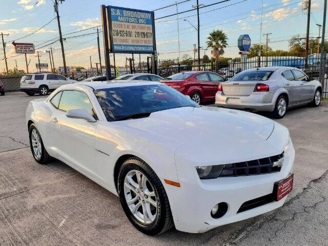 2013 Chevrolet Camaro for sale at S.A. BROADWAY MOTORS INC in San Antonio TX