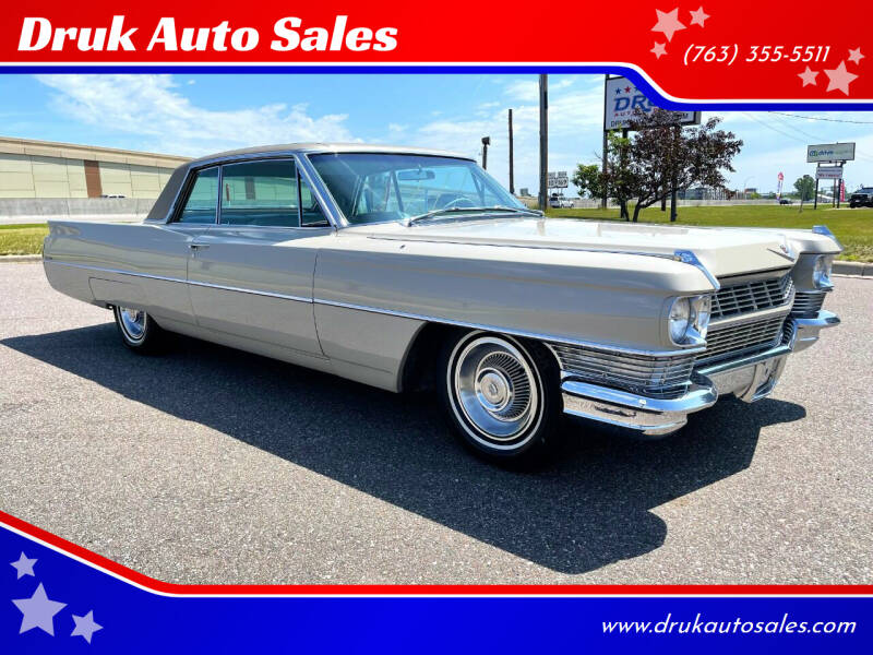 1964 Cadillac DeVille for sale at Druk Auto Sales in Ramsey MN