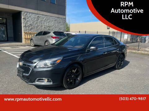 2014 Chevrolet Malibu for sale at RPM Automotive LLC in Portland OR