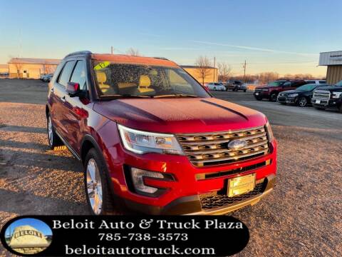 2017 Ford Explorer for sale at BELOIT AUTO & TRUCK PLAZA INC in Beloit KS