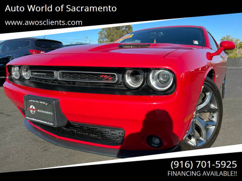 2016 Dodge Challenger for sale at Auto World of Sacramento in Sacramento CA