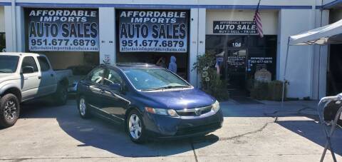 2008 Honda Civic for sale at Affordable Imports Auto Sales in Murrieta CA