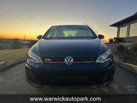 2016 Volkswagen Golf GTI for sale at WARWICK AUTOPARK LLC in Lititz PA