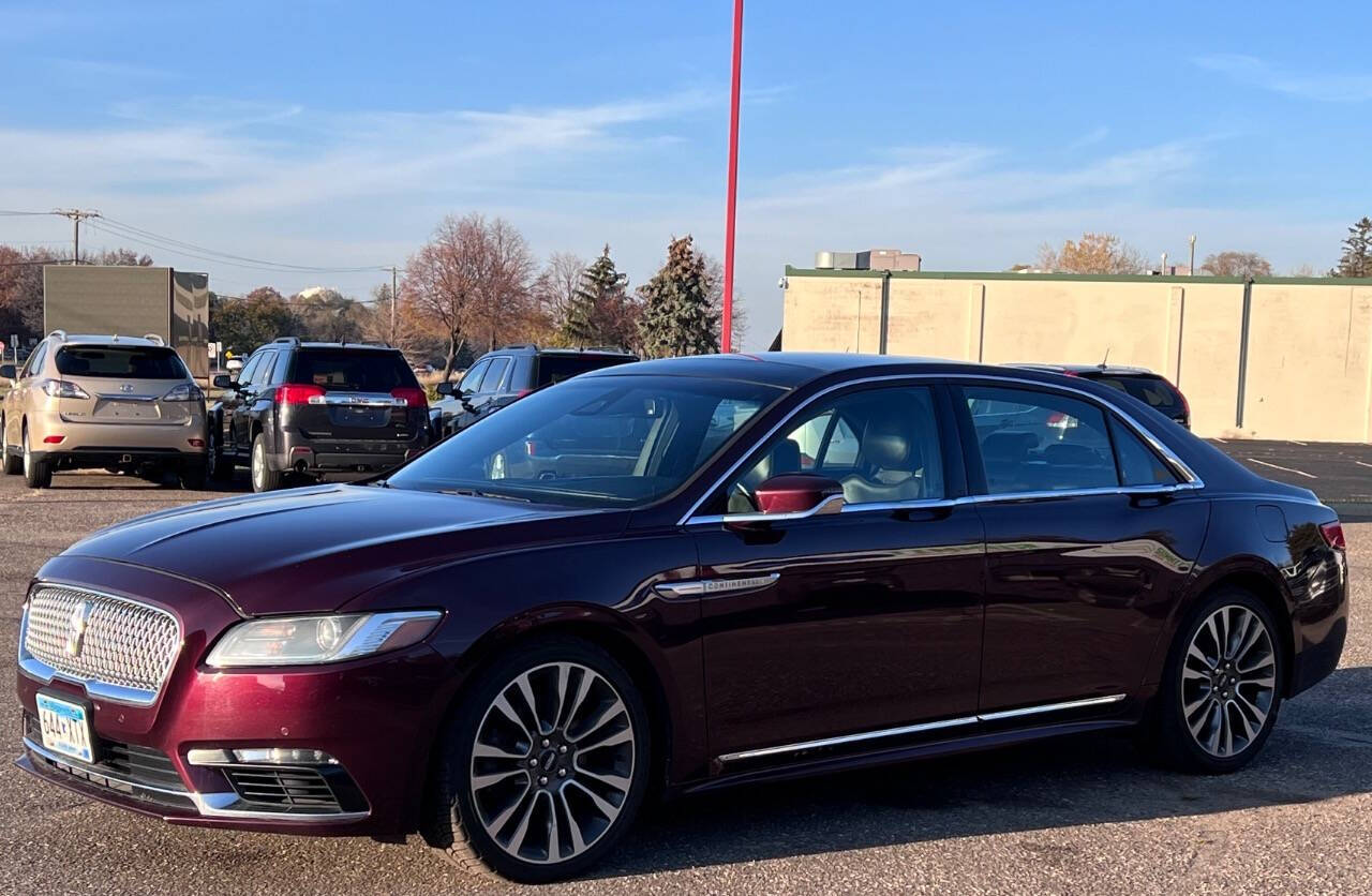 2017 Lincoln Continental for sale at Summit Auto in Blaine, MN