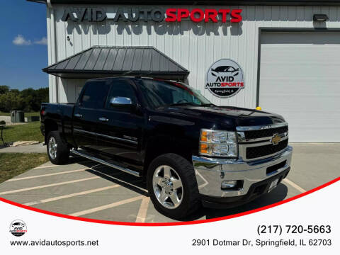 2013 Chevrolet Silverado 2500HD for sale at AVID AUTOSPORTS in Springfield IL