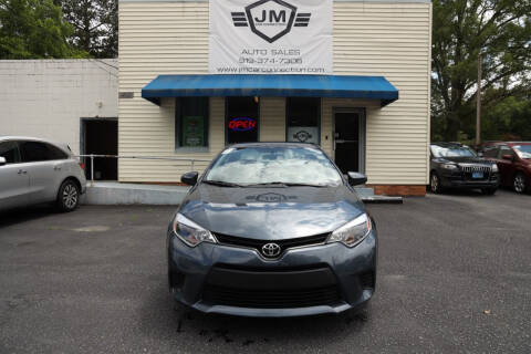2014 Toyota Corolla for sale at JM Car Connection in Wendell NC