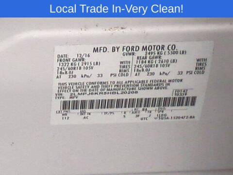 2017 Lincoln MKX Select