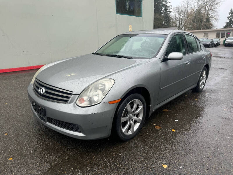 Used 2006 INFINITI G35 Base with VIN JNKCV51F66M601590 for sale in Kirkland, WA